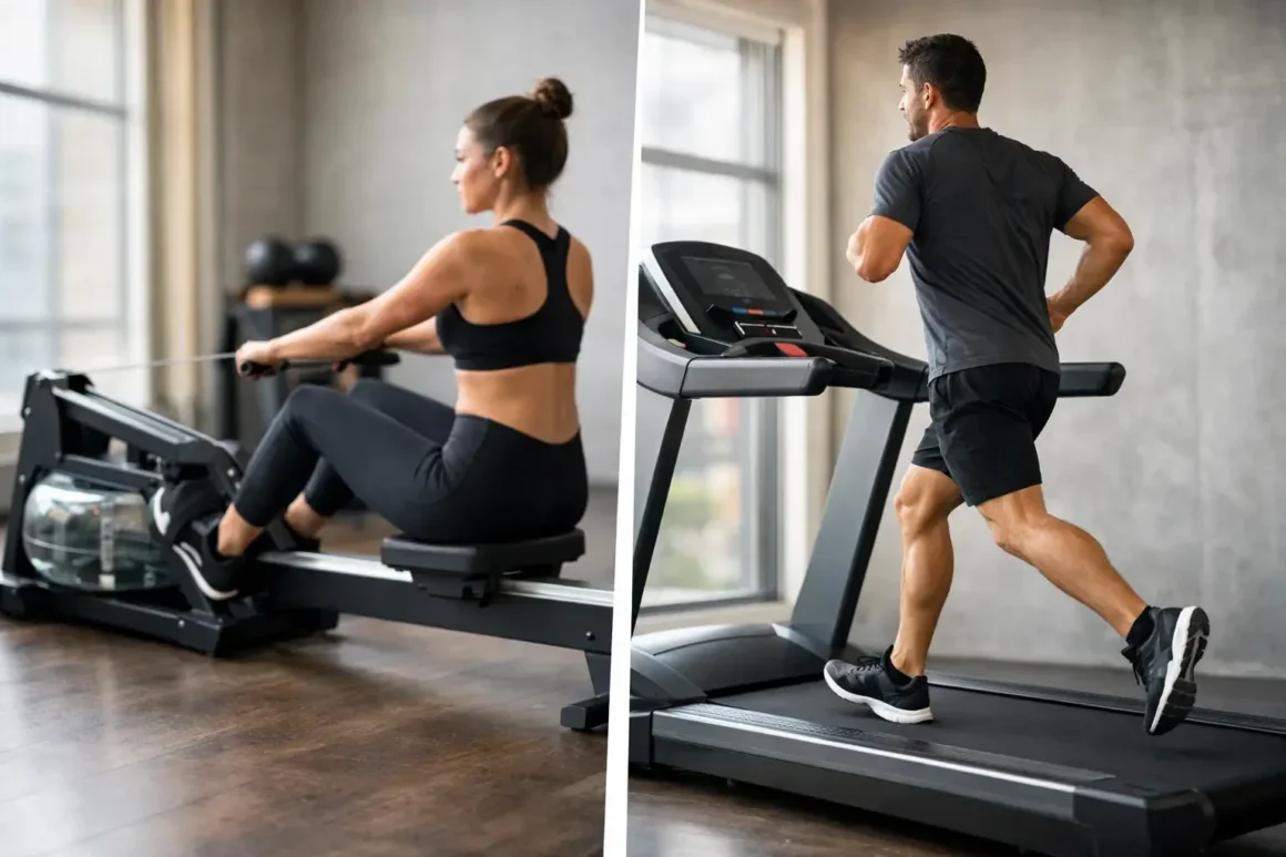 Rameur ou tapis course : que choisir ?
